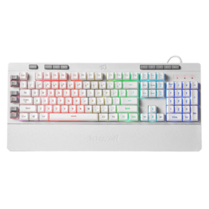 Redragon K512 Shiva White RGB Backlit Membrane Gaming Keyboard